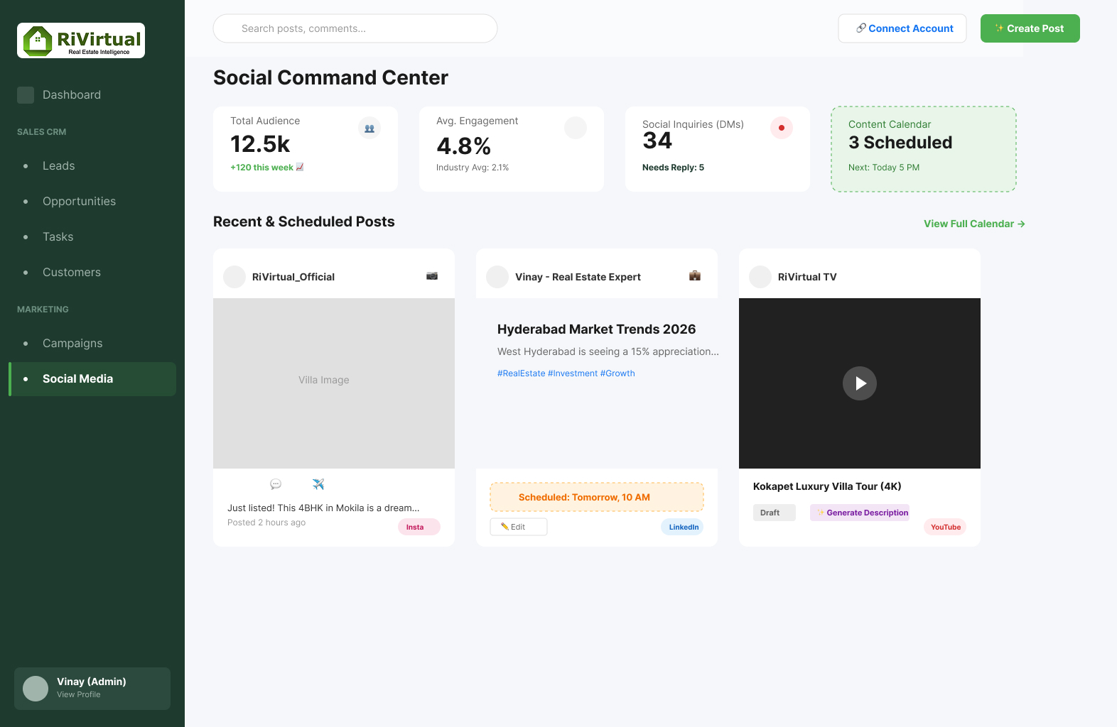 RiVirtual Social Media